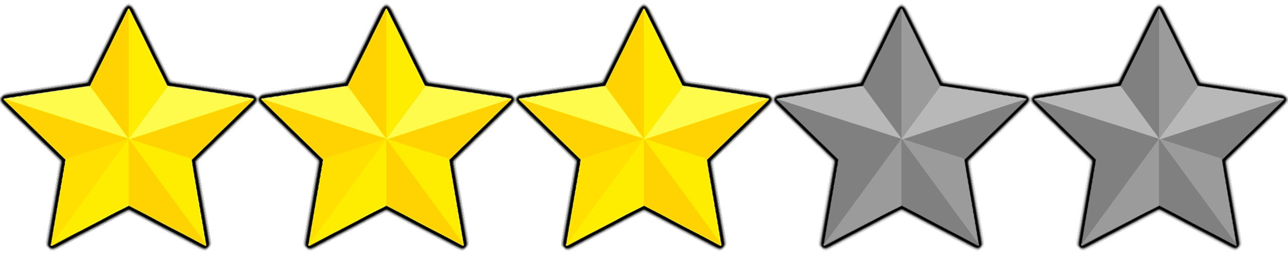 3 Sterne